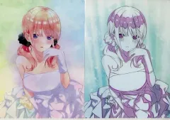 【中古】クリアファイル 中野二乃 A4クリアファイルセット(2枚組) 「一番くじ 映画 五等分の花嫁 ～五つ子ゲームファイナル～」 G賞