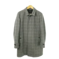 最終価格Paul Smith　チェックウールステンカラーコート未使用 Paul Smith（ポールスミス）の「ガンクラブチェック オーバー