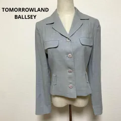 TOMORROWLAND BALLSEY テーラードジャケット ウール混 麻混
