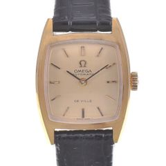 オメガ OMEGA 551.030 ヴィンテージ デビル GP/レザー Cal.661 自動巻き レディース D#141596