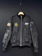 d*r様 絶版希少！SIMPSON MA-1 ジャケットLサイズ 美品 絶版希少！SIMPSON MA-1 ジャケットLサイズ 美品 SIMPSON