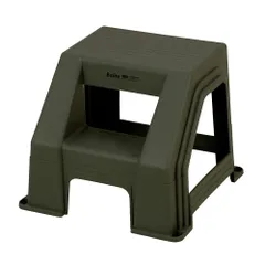 新品 ベストコ 踏み台 スツールステップ 脚立 M カーキ MA-4118 Boiteガレージ