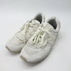 ◇ Θ NEW BALANCE ニューバランス CM996UM2 スニーカー サイズ24.5 アイボリー レディース E  【1504240023007】