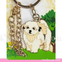 犬 キーホルダー 鍵 おしゃれ かなる アニマル フレンズ キーリング シーズー バッグチャーム