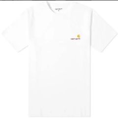 Carhartt WIPのアメリカン半袖Tシャツ　ホワイト