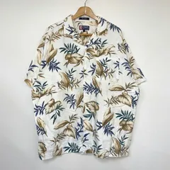 DT8006P CHAPS RALPH LAUREN アロハシャツ 半袖 CHAPS RALPH LAUREN チャップス ラルフローレン レーヨン リネン