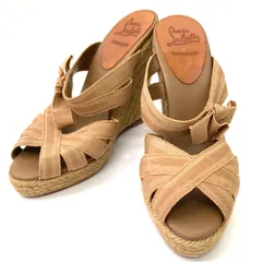 2025年最新】ルブタン ウェッジ サンダルの人気アイテム - メルカリ