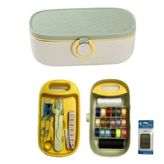 裁縫道具セット 縫い糸20色+9点 手芸/裁縫 DIY ソーイングセット 家庭用 26点ソーイングセット さいほうセット 裁縫セット 指ぬき 手縫い針 糸切りばさみ おしゃれ/かわいい lien 小学生/大人/プロ裁縫道具 ミニ/携帯式 学校/家庭用 le 旅