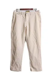 【お得なクーポン配布中!】 ラグビー ラルフローレン コットン チノ パンツ メンズ 34 34 / RUGBY スラックス ノータック スリム ストレート チノパン アーミー タイプ