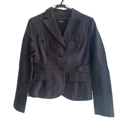 Z1547 23区 ニジュウサンク ジャケット ブラック レディース 40サイズ