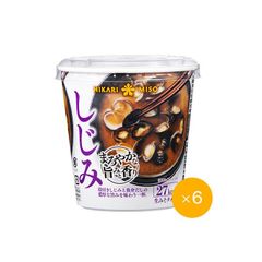 ひかり味噌 カップみそ汁 まろやかな旨みと香り しじみ (×6カップ)