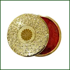 朱肉　菊紋　アンティーク　レトロ Yahoo!オークション -「朱肉 菊」の落札相場・落札価格