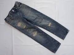 ポロ ラルフローレン polo ralph lauren アウトレット 子供服 男の子 5歳 約 110cm ジーンズ デニム パンツ ロング丈デザイン 青 春 秋 冬 ★3 ズボン ボトムス ボーイズ キッズ 【中古】 子ども服