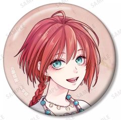 【中古】バッジ・ビンズ A.ナカバ 「黎明のアルカナ＆王の獣～掩蔽のアルカナ～ 藤間麗先生 描き下ろし 白の礼服ver. トレーディング缶バッジ」