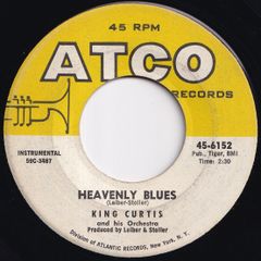 Philharmonic orchestra ニューヨーク　spレコード2枚 King Curtis And His Orchestra Heavenly Blues / Restless