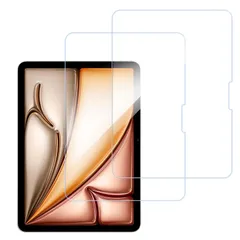 【特価商品】KPNS ブルーライトカット【2枚入り】iPad Air 11 インチ 2024 第6世代 (M2) ガラスフィルム (2枚) 国産硝子素材製 全面保護 強化ガラス 保護 フィルム