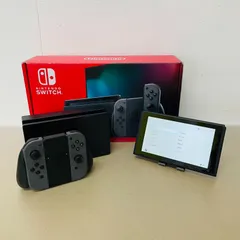 初期化済み　美品　任天堂 スイッチ HAD-S-KAAAA グレー Nintendo Switch 　付属品完備　C1841　100サイズ発送