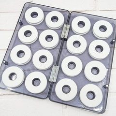 釣り糸巻き 仕掛け巻き 釣り針 仕掛巻き 釣り糸 保護 巻取り ボビン スプール 16個 ライン巻き 釣り具 ケース付き 糸巻き