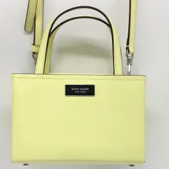 ケイトスペード Kate Spade NEWYORK 未使用‼︎ SAM 2WAY アイコン ショルダーバッグ ミニトート ハンドバッグ イエロー 定価4.3万円 ブランド レディース 希少カラー