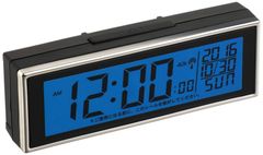 カシムラ(Kashimura) ソーラー電波時計 デジタル ワンプッシュ5秒点灯 NAK-193