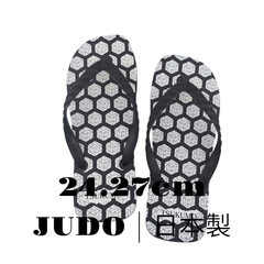 日本製 | JUDO 賽角字（さいかくじ） |  ビーチサンダル |  ブラック | 日本製 | 24.27cm