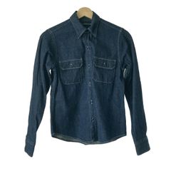 RALPHLAUREN SPORT(ラルフローレンスポーツ) 長袖シャツブラウス サイズ7 S レディース美品  - ネイビー デニム