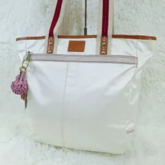 コーチ COACH ハンプトンズウィークエンド 肩掛け ショルダーバッグ トートバッグ ホワイト キャンバス ナイロン 8F26 5024692e20251020