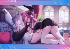 【中古】クリアポスター A3クリアポスター プリマス＆プリンツ・ループレヒト 「MAGICくじ アズールレーン チアリーディングデイ ～エールを送ります、指揮官～」 F賞