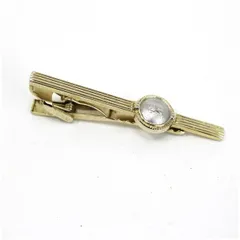 バーバリー ネクタイピン ゴールド×シルバー 中古 ABランク