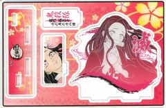 [중고] 아크릴 스탠드 아크릴 패널 竈門禰豆子 명장면 디오라마 피규어 (2021) [귀멸의 칼날]