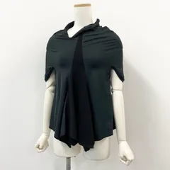 51f3 COMME des GARCONS コムデギャルソン 2011年 ストレッチ 変形フーディリブトップ XS グレー カットソー パーカー 伸縮性◎のサムネイル