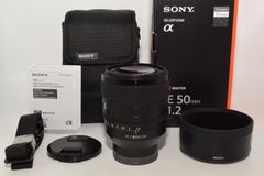 【特上品】 SONY ソニー FE 50mm F1.2 GM G Master　＃8346