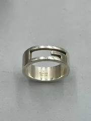 【❗️✨ユニセックスリング✨❗️】GUCCIリング　ブランデッドG　シルバー925　17〜19号　定番人気