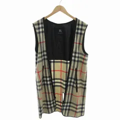 Burberrys バーバリー ベスト ノバチェック M 美品】 Burberrys バーバリー ベスト ノバチェック 金ボタン L