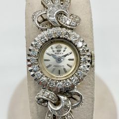 ROLEX ロレックス PRECISION プレシジョン K18 ダイヤ Ref.2192 Cal.1400 1950年代 手巻き 【中古】Bランク　4_32