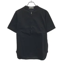 CINOH チノ CLEFF HALF ZIP T-SHIRT ハーフジップTシャツ 24SCU901 ブラック Fのサムネイル