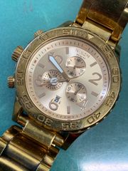 DIESEL ディーゼル クロノグラフ ゴールドカラー DZ-5302 - メルカリ