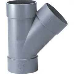 クボタケミックス　ＤＶ継手　４５°Ｙチーズ　ＤＶ−４５Ｙ　１００