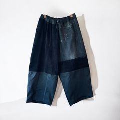再構築イージーパンツ ワイド メンズ レディース リメイク remake 久喜倉庫店 HK0025