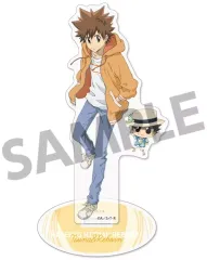 【中古】アクリルスタンド・アクリルパネル 沢田綱吉＆リボーン アクリルスタンド 「家庭教師ヒットマンREBORN!」