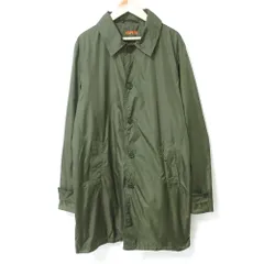 ☆ ASPESI アスペジ ナイロン 100% ステンカラーコート レインコート ASPESI（アスペジ）ウォッシュドポリナイロンバルカラーコート