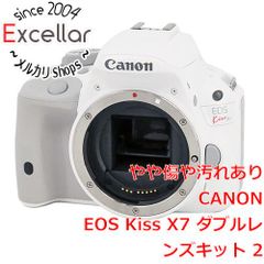 [bn:17] Canon製　EOS Kiss X7 ダブルレンズキット 2