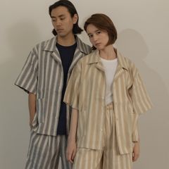 未使用級❤️コンバース トウキョウ 4.6万 ストライプチェックシャツ 