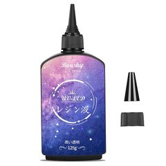 Bonsky UVレジン液 125g レジン液 UV/LED対応レジン液 大容量 高い透明 ハードタイプ成形 UVレジン液DIY手作り装飾急速に硬化 低アレルギー性 0