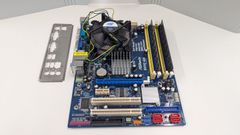 ASRock G41C-GS Core2 Duo E8400 DDR3 1333 2GBx2 (4GB) I/Oパネル付き
