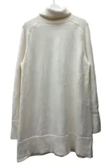 ZARA ザラ タートルネック ニットワンピース ホワイト レディース