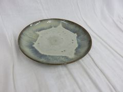 丸皿　中サイズ　和食器　陶器　直径約22.5cm　一枚入り