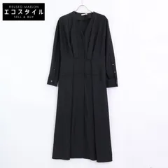 LE PHIL ル フィル 534-0240904 ﾌﾞﾗｯｸ ﾌﾛﾝﾄﾀｯｸﾛﾝｸﾞｽﾘｰﾌﾞﾜﾝﾋﾟｰｽ 1  