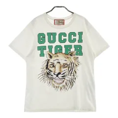 GUCCI - GUCCI タイガープリント オープンカラー コットン 半袖