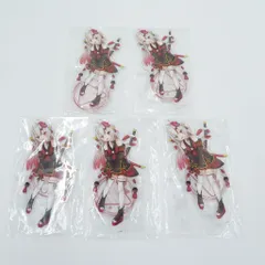 【瀬戸店】ホロライブ　3Dアクリルスタンド　百鬼あやめ5点セット【718-1562】